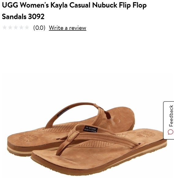 ugg kayla flip flops